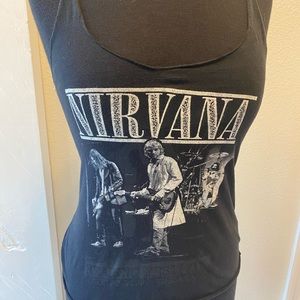 Nirvana tank top.  Stunning sexy top.